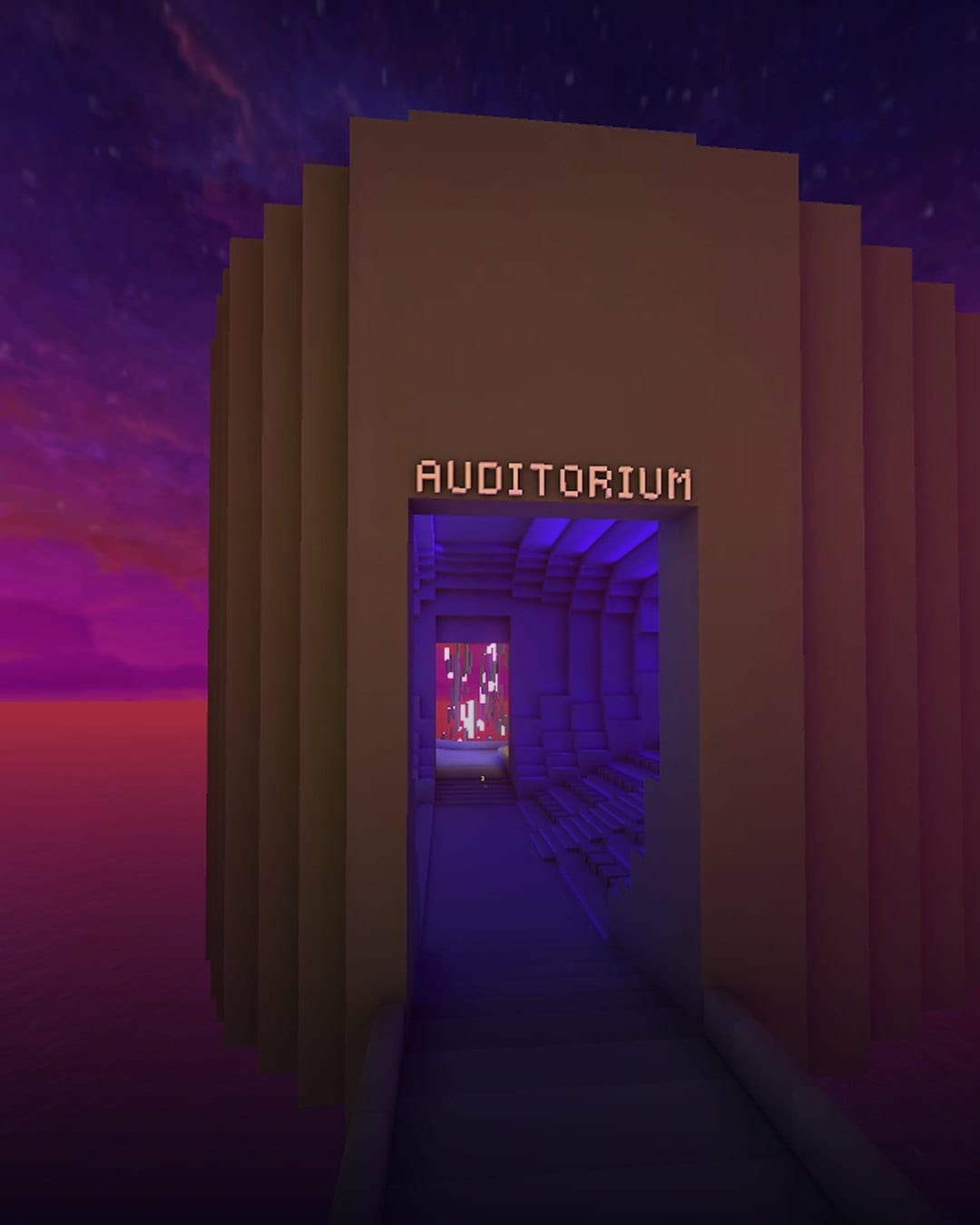 Metaverso Auditorio MBC para Meta Build City