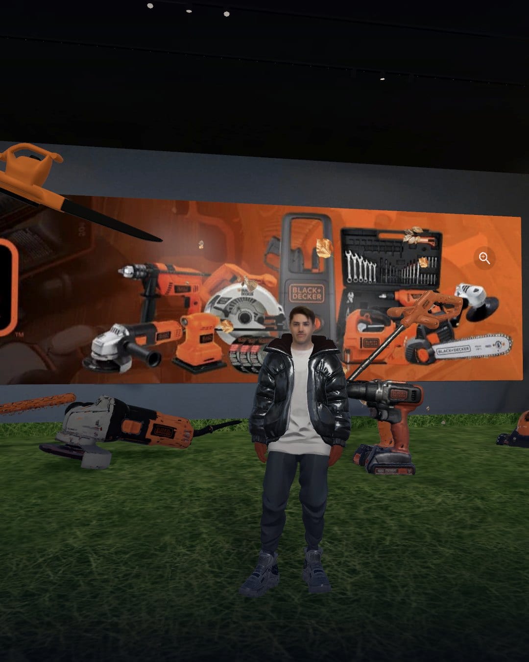 Metaverso Showroom Jardinería - BlackDecker para Black+Decker (Stanley B&D)
