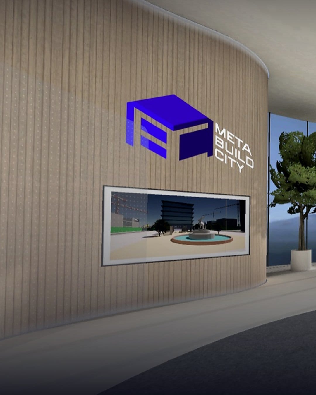 Metaverso Lobby MBC para Meta Build City